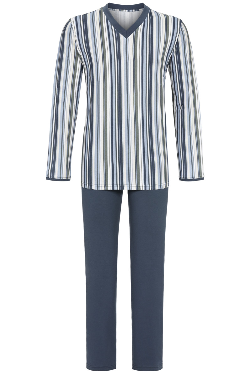 Pyjama mit V-Ausschnitt