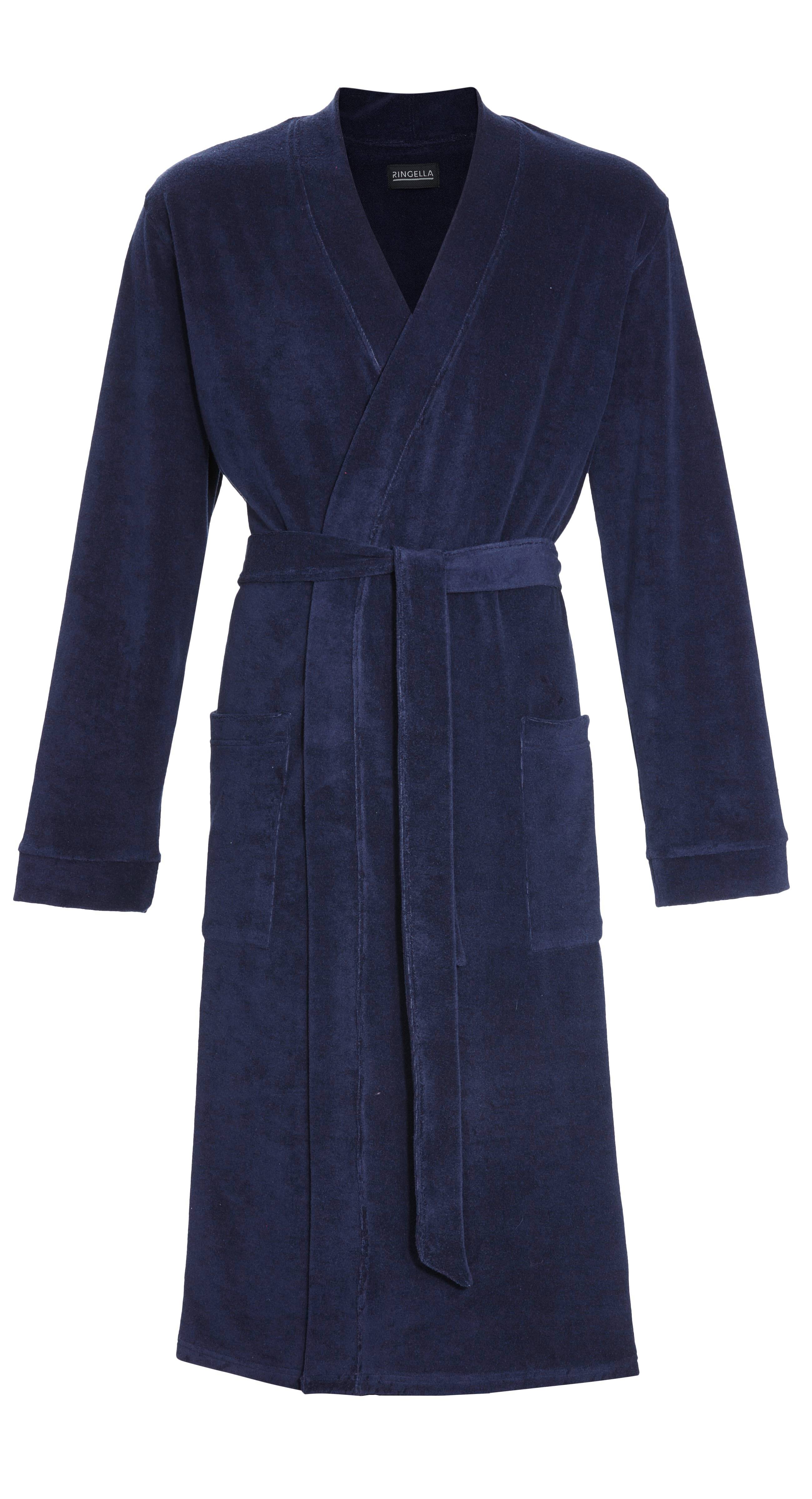 Bademantel aus Stretchfrottee