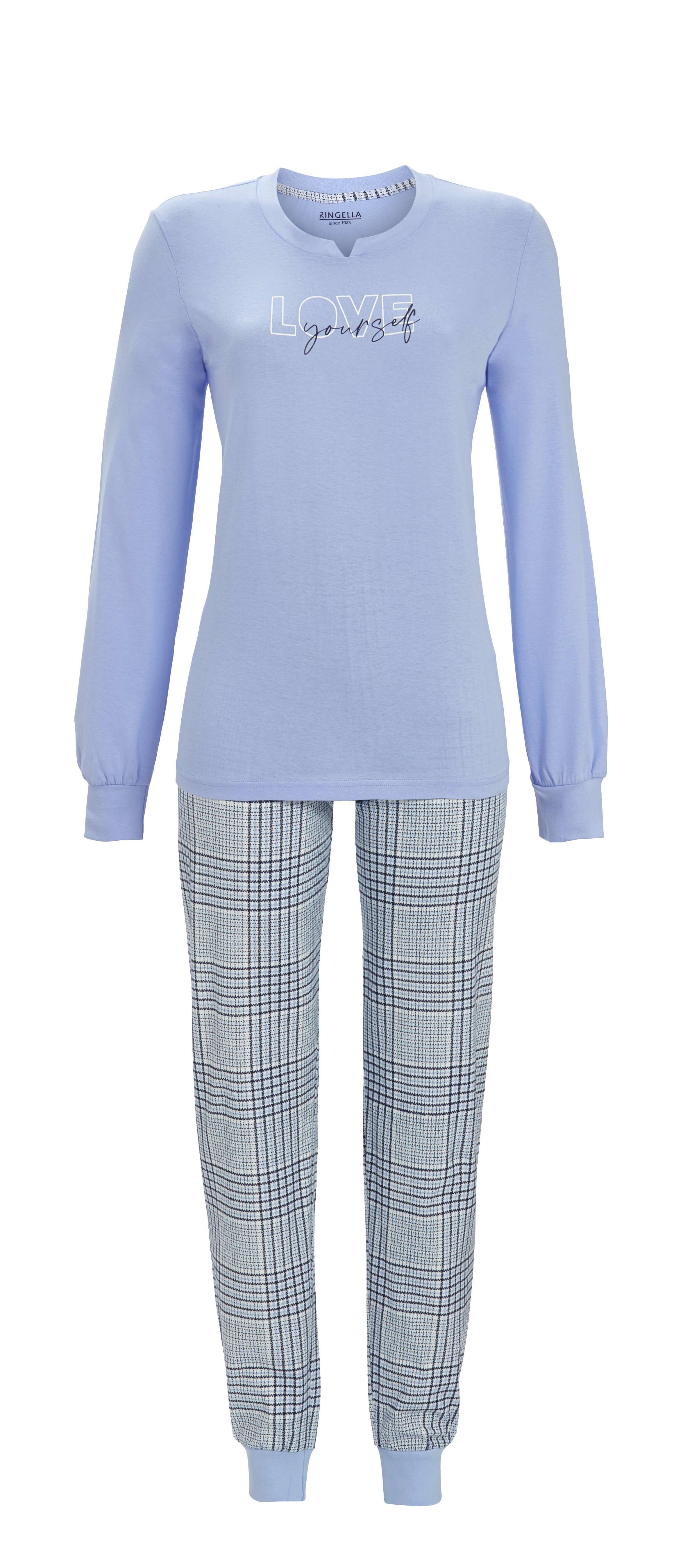 Pyjama mit Strickbündchen