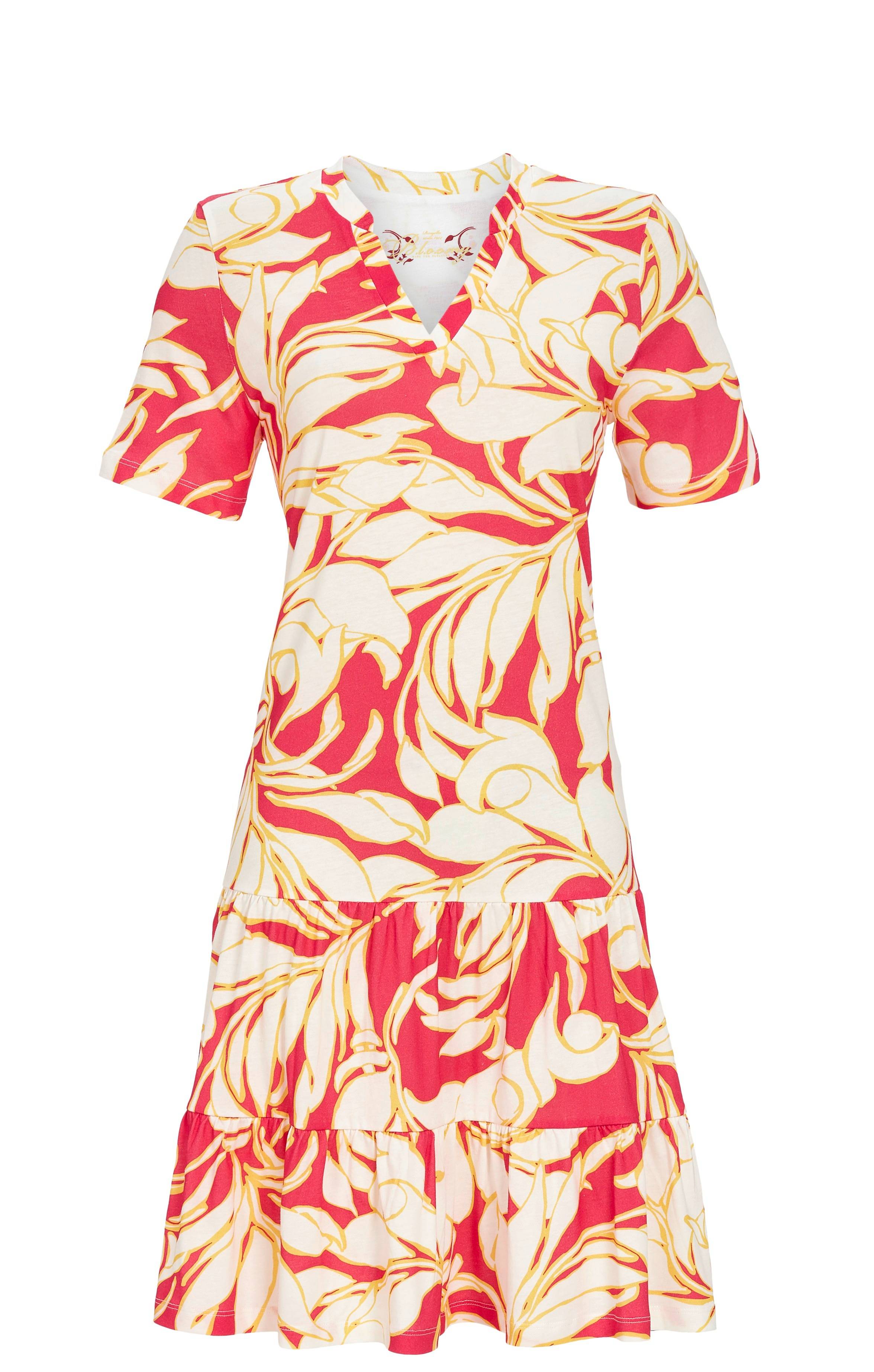 Kleid mit V-Ausschnitt